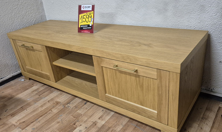 Szafka RTV z litego drewna Carlos