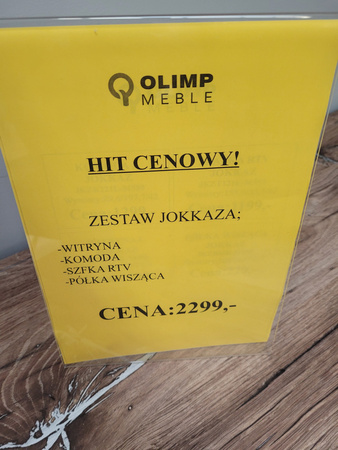 Zestaw do pokoju dziennego, salonu kolekcja Jokkaz