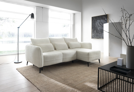 Narożnik rozkładany z funkcją spania i pojemnikiem na pościel Elegy Puszman