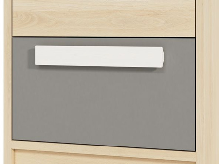 Regał wysoki na książki do pokoju młodzieżowego Drop 05 ML Meble