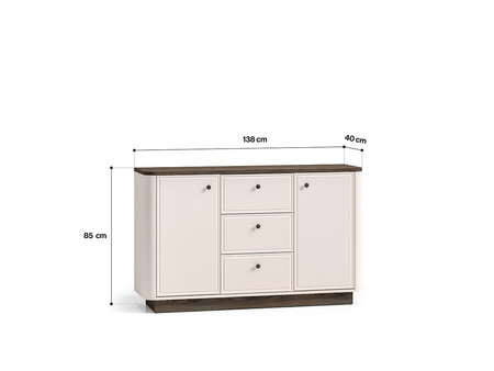 Komoda z szufladami do salonu Vilavio 02 ML Meble