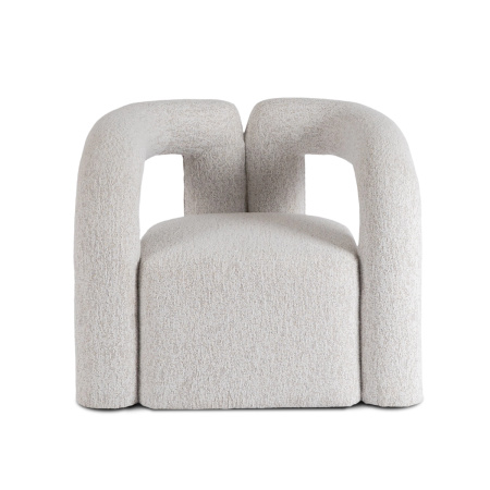 Fotel wypoczynkowy jednoosobowy w kolorze szarym Brazil