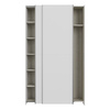 Szafa ubraniowa przesuwna 120 cm  biała Home Nook