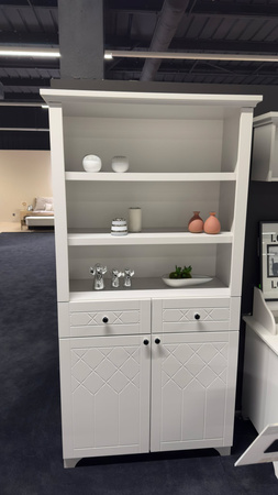 Regał wysoki na książki do pokoju młodzieżowego Royal Grey