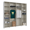 Szafa ubraniowa przesuwna biała Home Nook