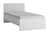 Łóżko 90x200 białe do pokoju młodzieżowego Fribo Białe Meble Wójcik
