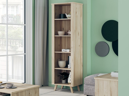 Regał wysoki na książki do salon VANNKA Forte