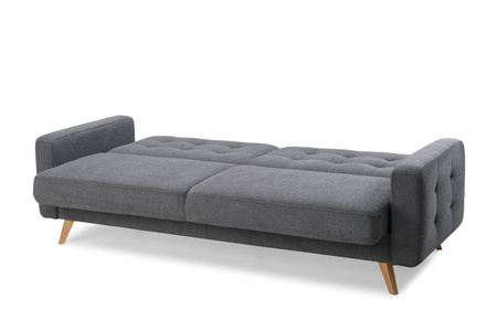Sofa trzyosobowa rozkładana na nożkach Nappa Sweet Sit