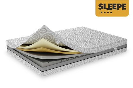 Materac piankowy 200x200 cm Wygodny i higieniczny Holvax H3/H4