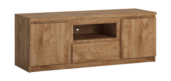 Komoda RTV z szafkami i półką pod telewizor do salonu Fribo Meble Wójcik