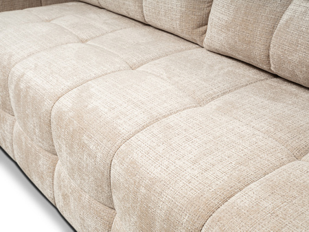 Kanapa sofa trzyosobowa rozkładana beżowa Cremona