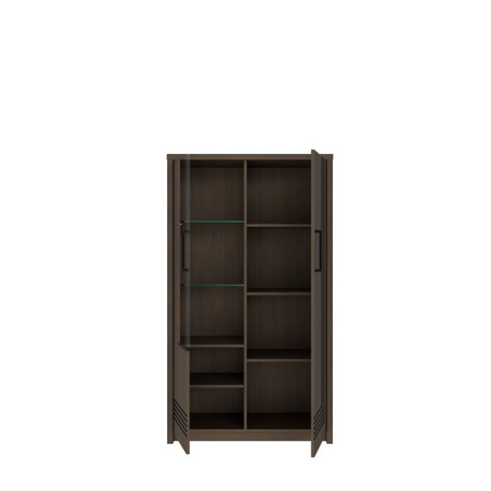 Witryna wysoka podświetlana do salonu Eufemius