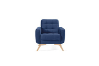 Fotel wypoczynkowy granatowy jednoosobowy Fiord Sweet Sit