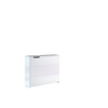 Biurko białe rozkładane lewe Work Concept 