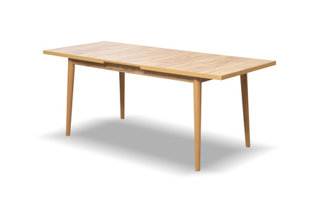 Stół rozkładany prostokątny 190 cm jasny dąb Rio
