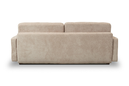 Sofa kanapa trzyosobowa na nóżkach do małego salonu beżowa Vegas