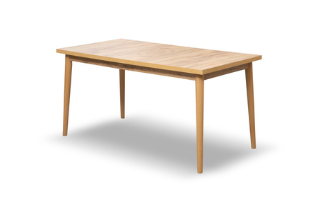 Stół rozkładany prostokątny 190 cm jasny dąb Rio