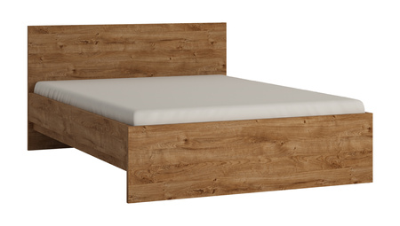 Łóżko 140x200 do sypialni dąb Fribo Meble Wójcik
