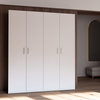 Szafa nowoczesna 180 cm czterodrzwiowa uchylna biała Home Nook Forte 