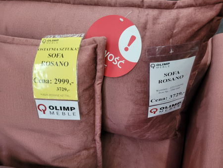 Kanapa rozkładana z funkcją spania Rosano