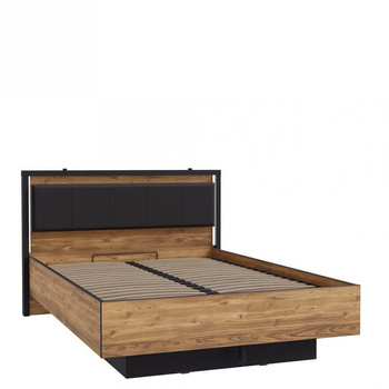 Łóżko tapicerowane z pojemnikiem na pościel do sypialni Hayato Forte