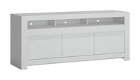 Komoda RTV pod telewizor do salonu biała Novi Meble Wójcik