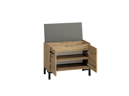 Szafka na buty z siedziskiem i schowkiem Nevio 04