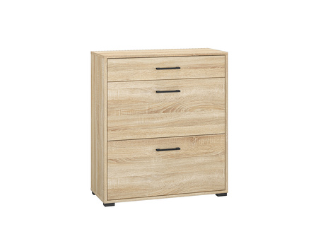 Szafka na buty z drzwiami uchylnymi do przedpokoju Caro