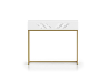 Biurko toaletka białe z szufladami CLEARING ML Meble