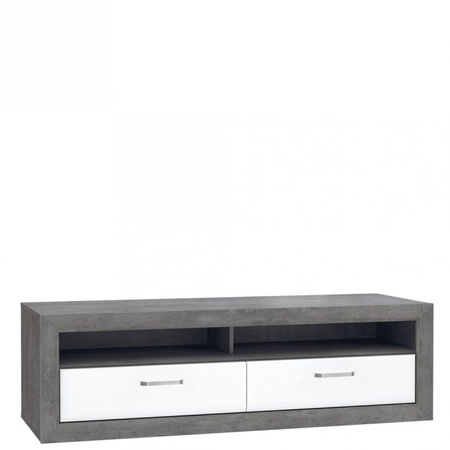 Szafka RTV pod telewizor do salonu z szufladami Lennox New Forte