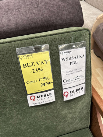 Zestaw wypoczynkowy wersalka i dwa fotele PRL 