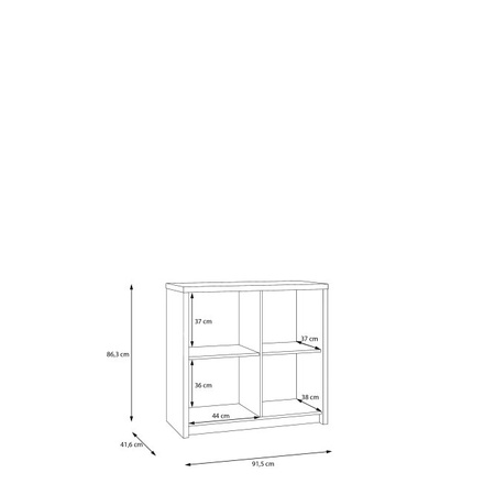 Komoda pod telewizor do salonu Eufemius