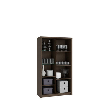 Witryna wysoka podświetlana do salonu Eufemius