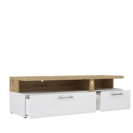 Szafka RTV z szufladami pod telewizor do salonu Tuluza Forte