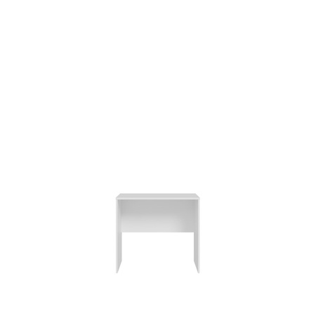Biurko komputerowe małe proste białe 80 cm 