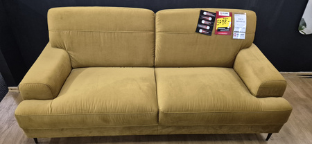 Zestaw kanapa i fotel na nóżkach do salonu Monday