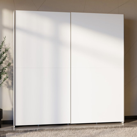 Szafa ubraniowa przesuwna biała Home Nook