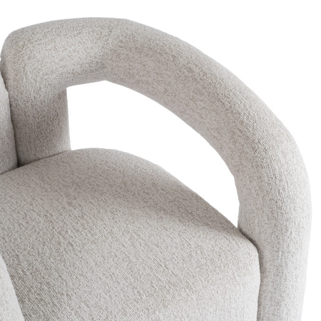 Fotel wypoczynkowy jednoosobowy w kolorze szarym Brazil