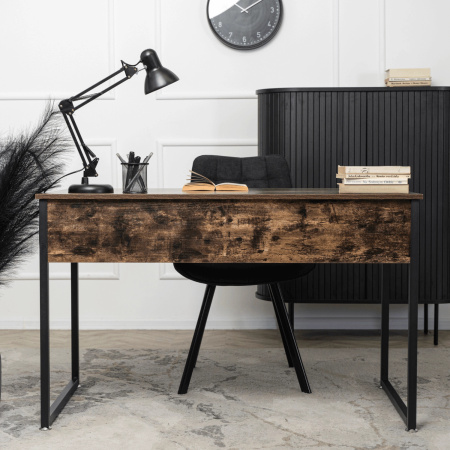 Biurko nowoczesne komputerowe na laptopa w stylu loftowym