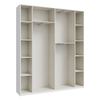 Szafa nowoczesna 180 cm czterodrzwiowa uchylna biała Home Nook Forte 