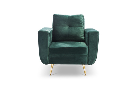 Fotel jednoosobowy wypoczynkowy na nóżkach Skandynawia