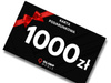 Karta podarunkowa voucher na prezent 1000 zł wersja elektroniczna