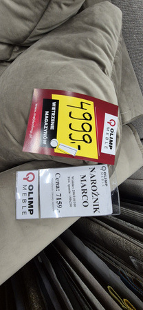 Narożnik rozkładany z funkcją spania na nóżkach Marco 