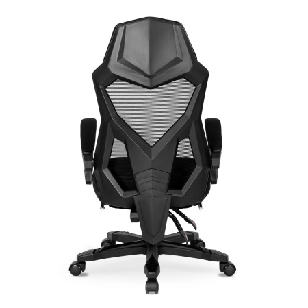 Fotel komputerowy gamingowy dla gracza nowoczesny czarny