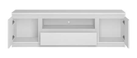 Komoda RTV biała pod telewizor do salonu Fribo Białe Meble Wójcik 