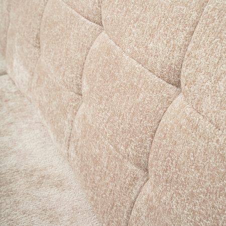 Sofa kanapa trzyosobowa na nóżkach do małego salonu beżowa Vegas