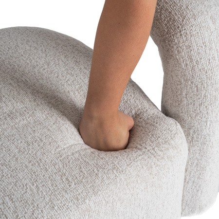 Fotel wypoczynkowy jednoosobowy w kolorze szarym Brazil