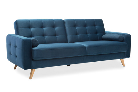 Sofa trzyosobowa rozkładana na nóżkach Nappa Sweet Sit