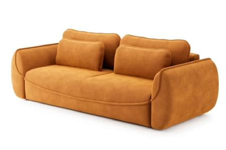 Sofa nowoczesna z funkcją spania do salonu Umea Puszman