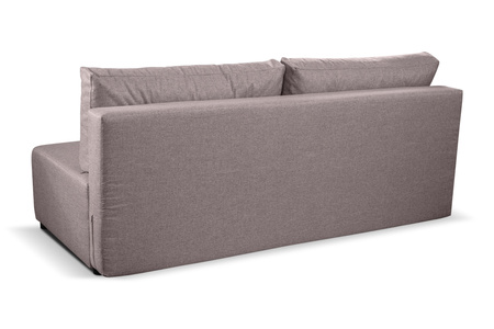 Kanapa sofa dwuosobowa z funkcją spania beżowa Elena 